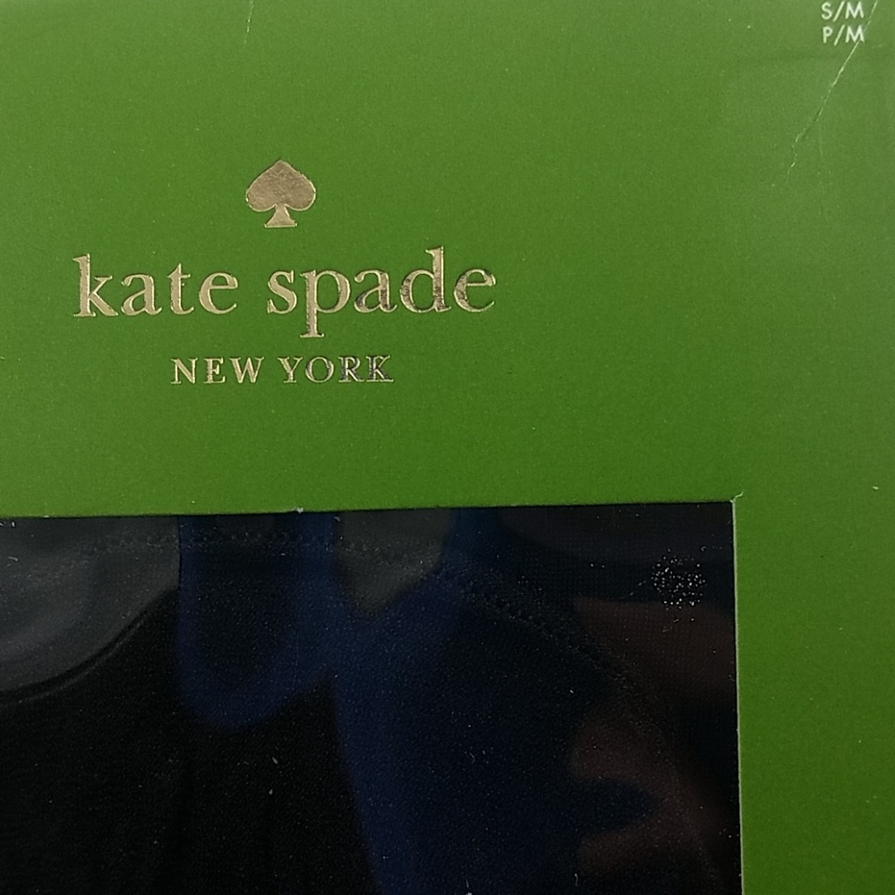 NWT Kate Spade New York Shiny Dot Sheer Tights - Picture 5 of 5